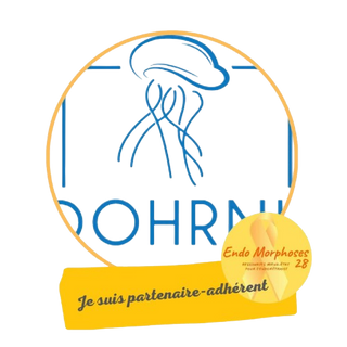 Logo Dohrnii partenaire de l’association Endo Morphose 28, engagée pour le soutien des femmes atteintes d’endométriose.